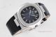 Swiss Replica Patek Philippe Nautilus Dark Blue Dial Silver Case Automatic Watch (5)_th.jpg